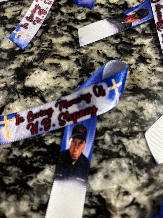 Forever Remembered | Custom Memorial Ribbons